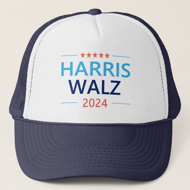 Boné Harris Walz 2024 para Presidente (Frente)