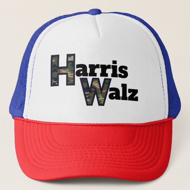 Boné Harris Walz Trucker Hat (Frente)