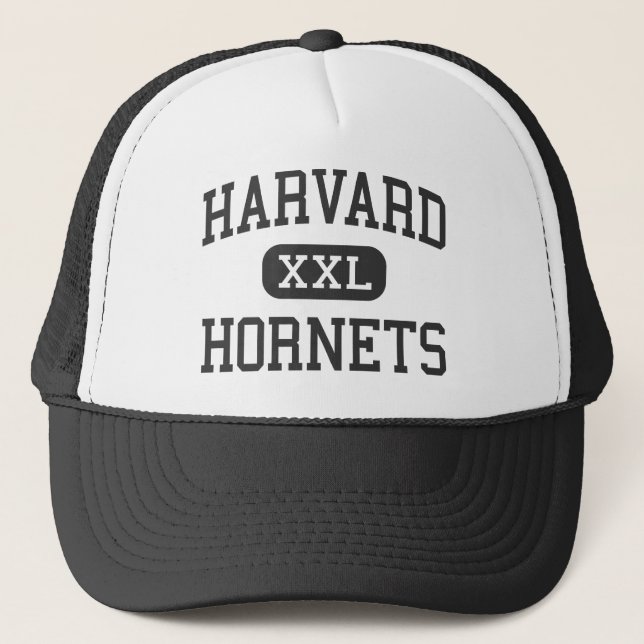 Boné Harvard - zangões - segundo grau - Harvard (Frente)