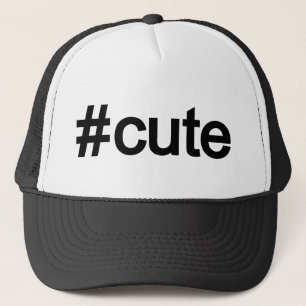 Boné Hashtag # Cute