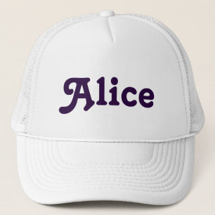 Boné Hat Alice