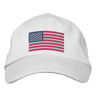 Boné Hat American Flag Embroiderado
