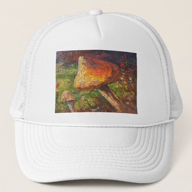 Boné Hat Ann Hayes Painting Mushroom (Frente)