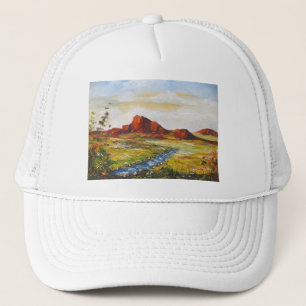 Boné Hat Ann Hayes Pintando Red Rock Canyan