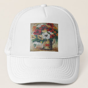 Boné Hat Ann Hayes Pintura Flor Mix Delight