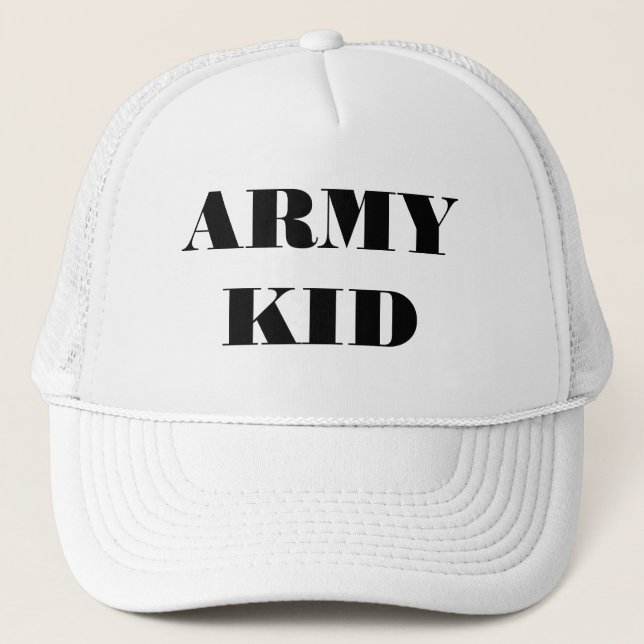 Boné Hat Army Kid (Frente)