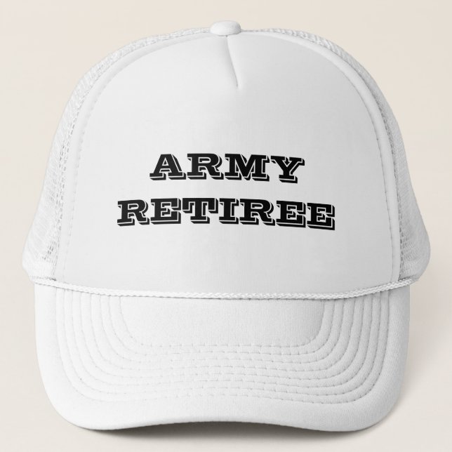 Boné Hat Army Retiree (Frente)