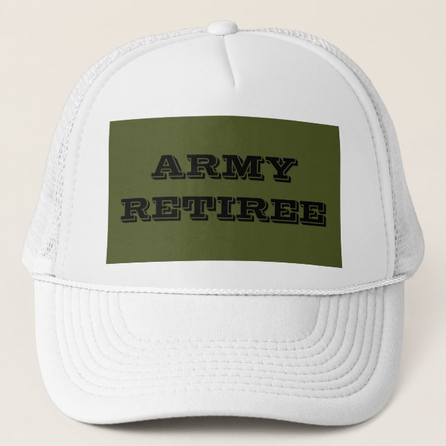 Boné Hat Army Retiree (Frente)