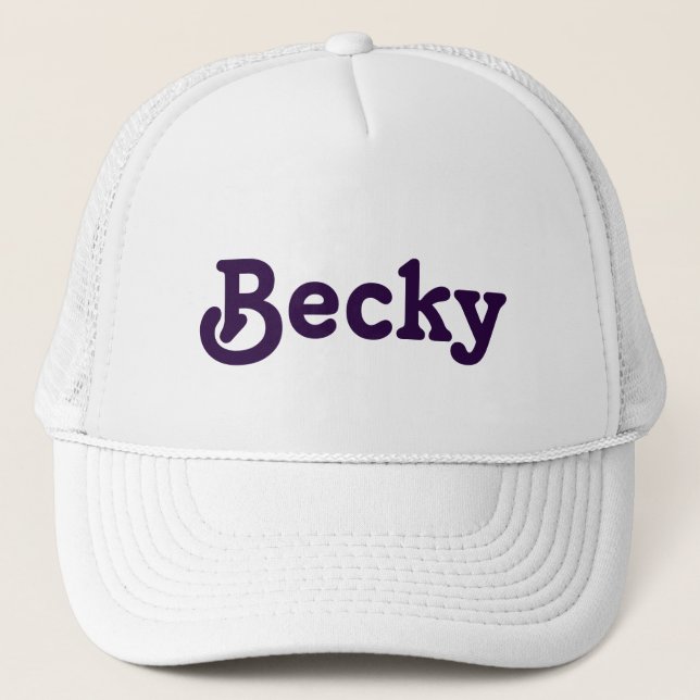 Boné Hat Becky (Frente)