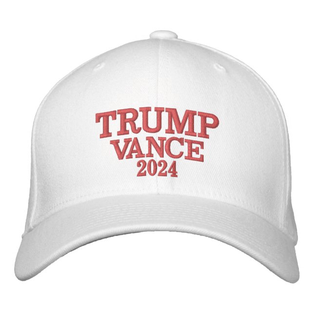 Boné Hat bordado do TRUMP VANCE 2024 (Frente)