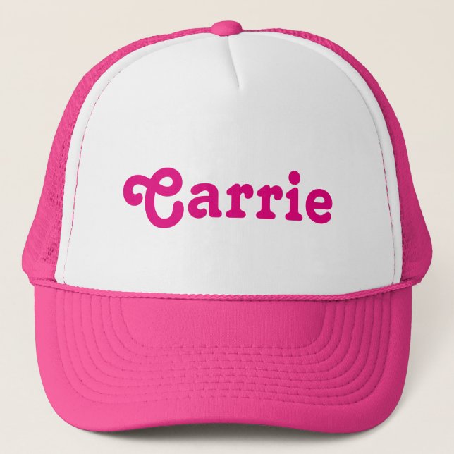 Boné Hat Carrie (Frente)