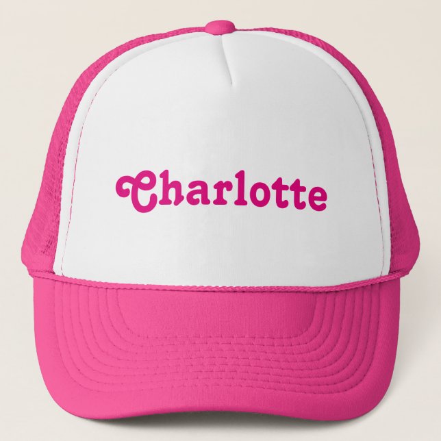 Boné Hat Charlotte (Frente)