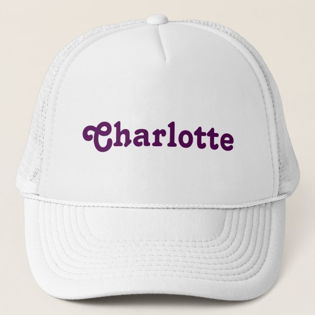 Boné Hat Charlotte (Frente)