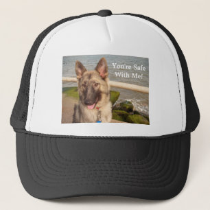 Boné Hat com German shepherd