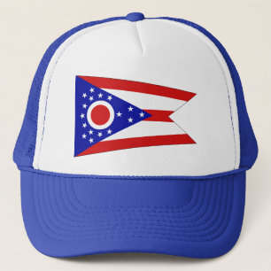 Boné Hat da Bandeira de Ohio