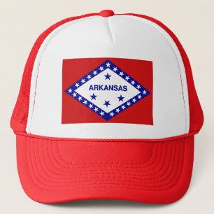 Boné Hat da bandeira do Arkansas