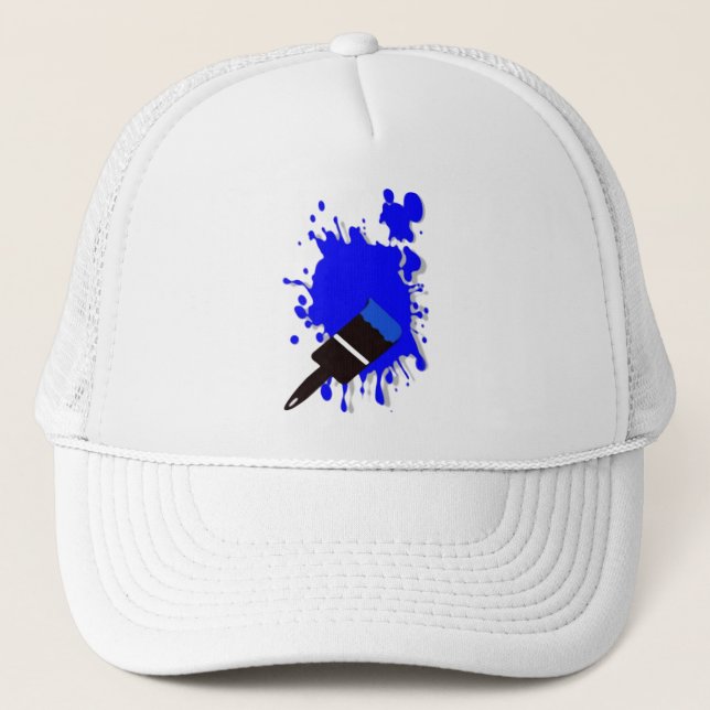Boné Hat da pintura de abertura (Frente)
