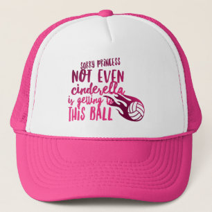 Boné Hat da Princesa de Voleibol