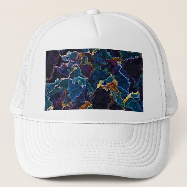 Boné Hat De Caminhão De Fragmentação De Óleo (Frente)