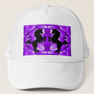 Boné Hat de Caminhoneiro do Unicorn Fantasy