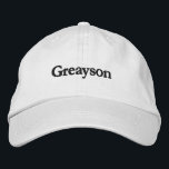 Boné Hat de Reunião Familiar<br><div class="desc">Celebre sua próxima reunião familiar em estilo com este boné personalizado de baseball. Basta adicionar seu nome de família e ano de reunião usando os campos de modelo fácil. Este chapéu personalizado é uma manga divertida e prática que se coordena perfeitamente com nossa coleção de festas de CHURRASCO e verão...</div>