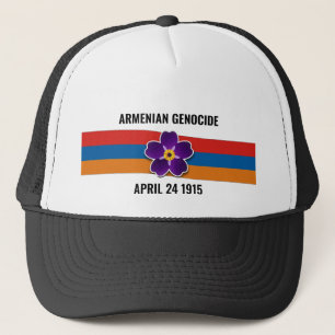 Boné Hat de Trucker do Genocídio Armênio