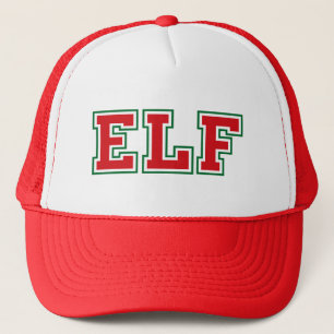 Boné Hat de Trucker Elf Elf Holiday
