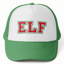 Hat de Trucker Elf Elf Holiday