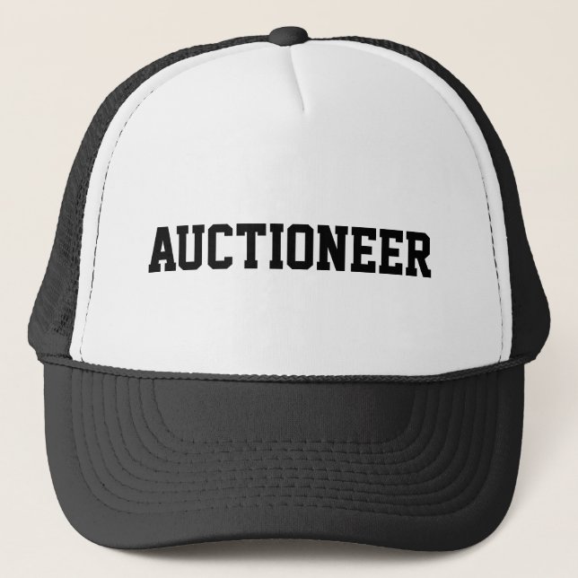 Boné Hat do AUCTIONEER (Frente)