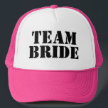 Boné Hat do Caminhoneiro da Equipe<br><div class="desc">perfeito para a sua próxima festa de solteira ou presente para o seu esquadrão noivo</div>