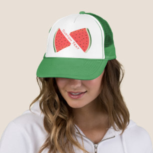 Boné Hat do Caminhoneiro da Melancia - Texto Personaliz