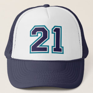 Boné Hat do Caminhoneiro de aniversário de 21 anos