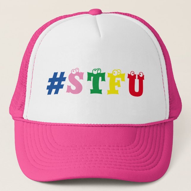 Boné Hat do Caminhoneiro do #STFU (Frente)