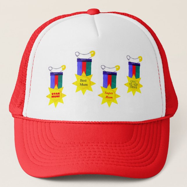 Boné Hat do Caminhoneiro 'Melhor Mãe' (Frente)