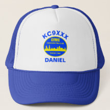 Hat do Caminhoneiro Personalizado com o Nome e o L