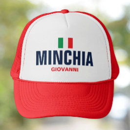 Boné Hat do Caminhoneiro Personalizado da Minchia