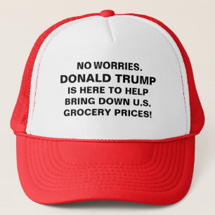 Boné Hat do Caminhoneiro sem preocupações™