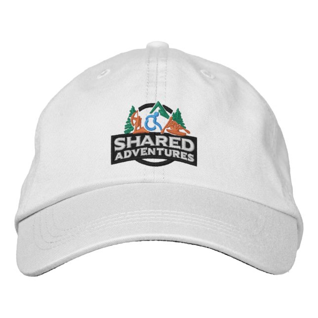 Boné Hat do logotipo da Aventura Compartilhada (Frente)