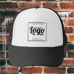 Boné Hat do logotipo personalizado<br><div class="desc">Sinta-se à vontade para personalizar e personalizar este logotipo personalizado que, com a sua própria marca comercial, será usado para os funcionários/funcionarios da sua empresa. As opções de edição estão disponíveis.</div>