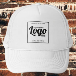 Boné Hat do logotipo personalizado branco