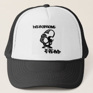 Boné Hat do microfone Fiend