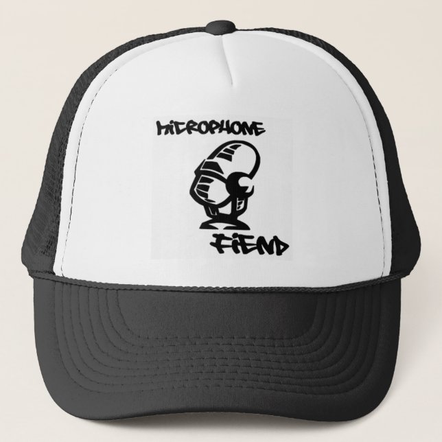 Boné Hat do microfone Fiend (Frente)