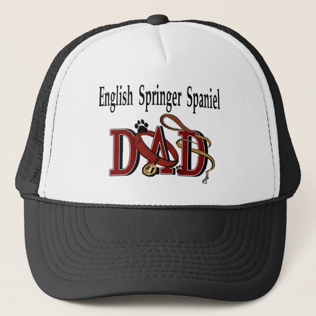 Boné Hat do Pai espanhol inglês Springer (Frente)