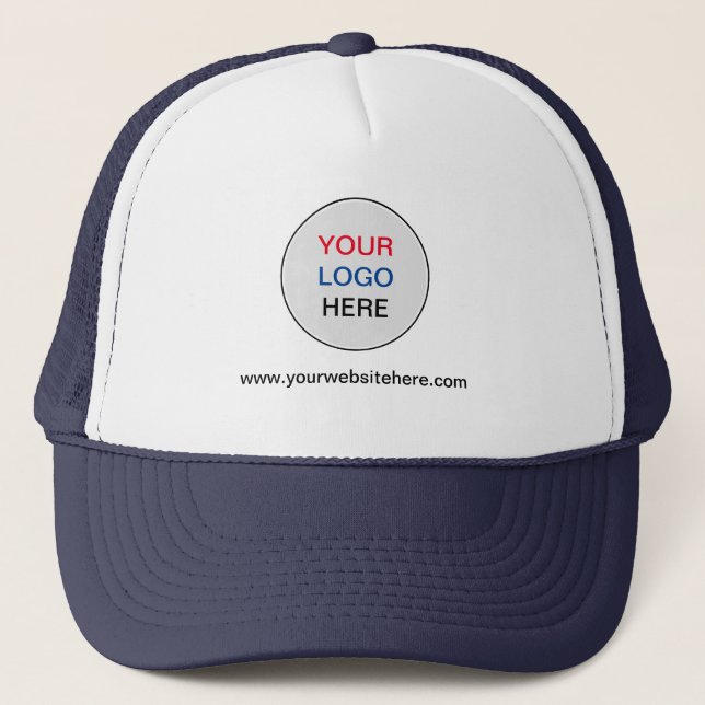 Boné Hat do Trucker do site de adição personalizada de  (Frente)