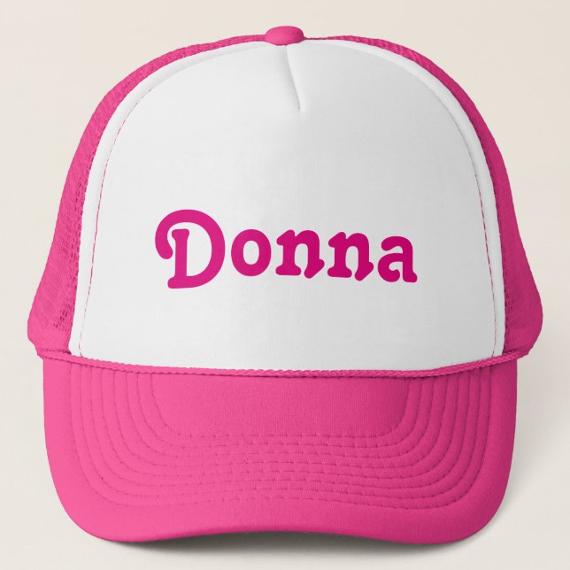 Boné Hat Donna (Frente)