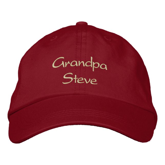 Boné Hat - Grandpa (name) (Frente)