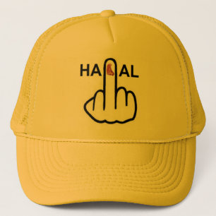 Boné Hat Halal Sacudir