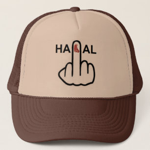 Boné Hat Halal Sacudir