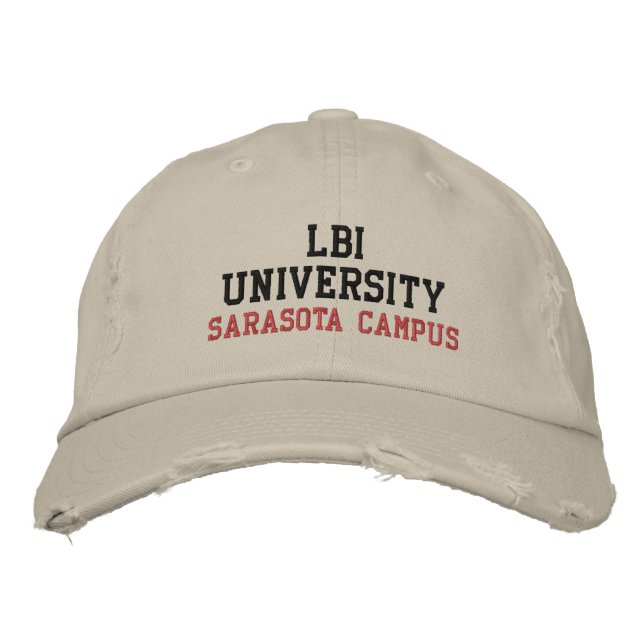 BONÉ HAT INCORPORADO DA UNIVERSIDADE LBI (TM) (Frente)