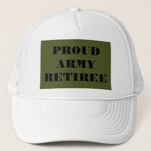 Boné Hat Orud Army Retiree